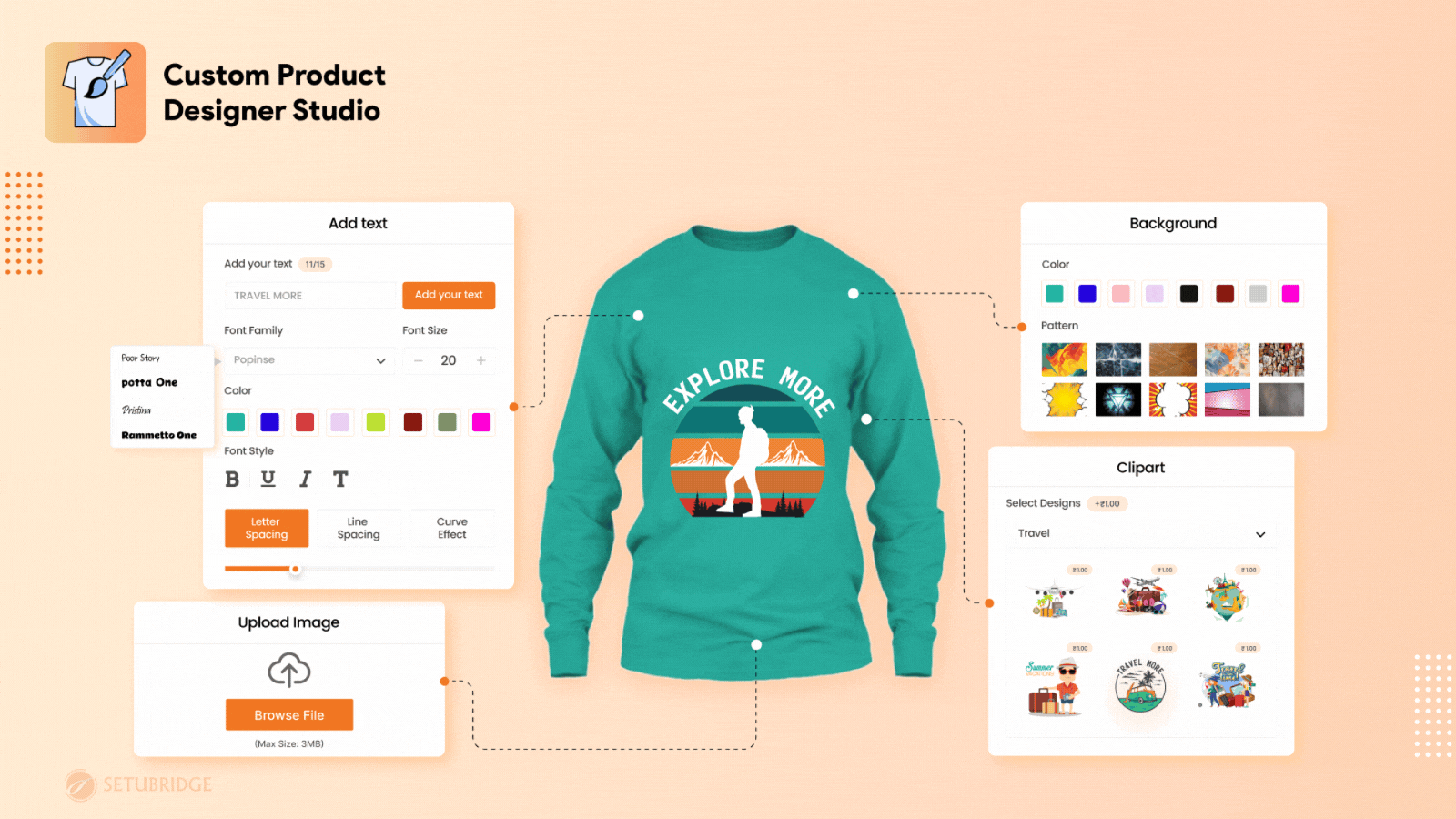 T恤服饰类的Shopify店铺